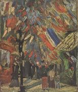 Vincent Van Gogh The Fourteenth of July Celebration in Paris (nn04) oil painting picture wholesale